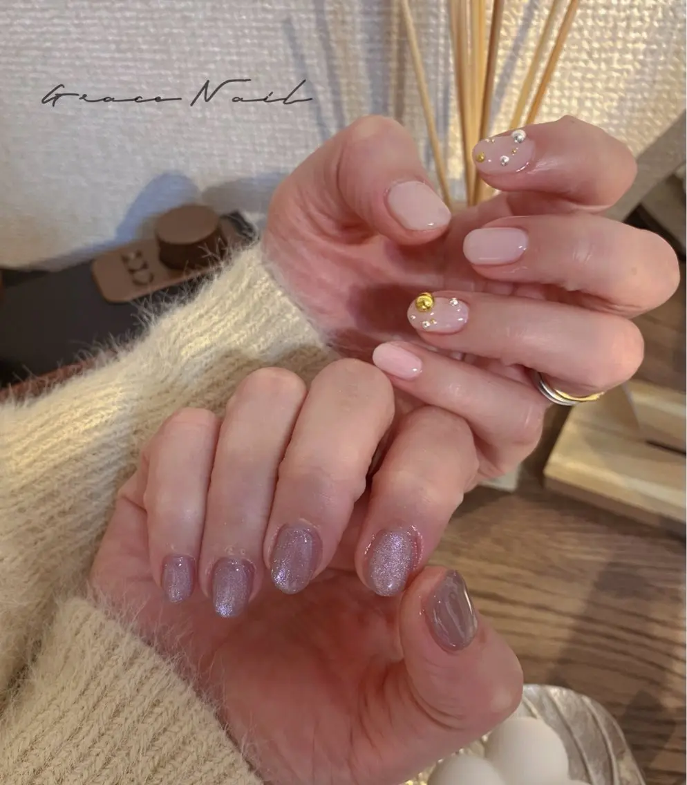 ネイル ハンドネイル ☆*。Grace Nail。*☆のネイルデザイン