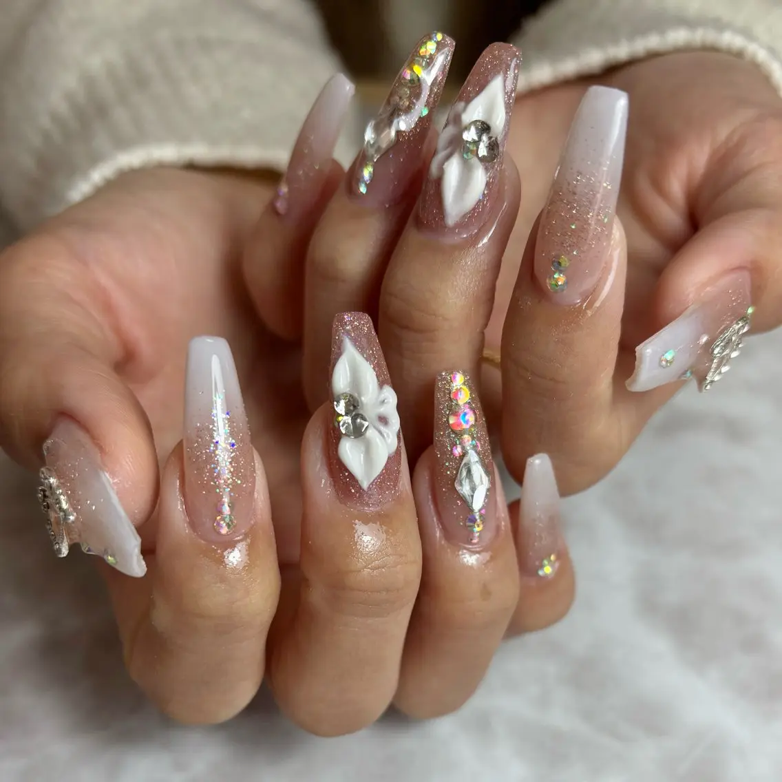 ネイル アートネイル ハンドネイル NAILSALON en+沖縄市美原のネイルデザイン
