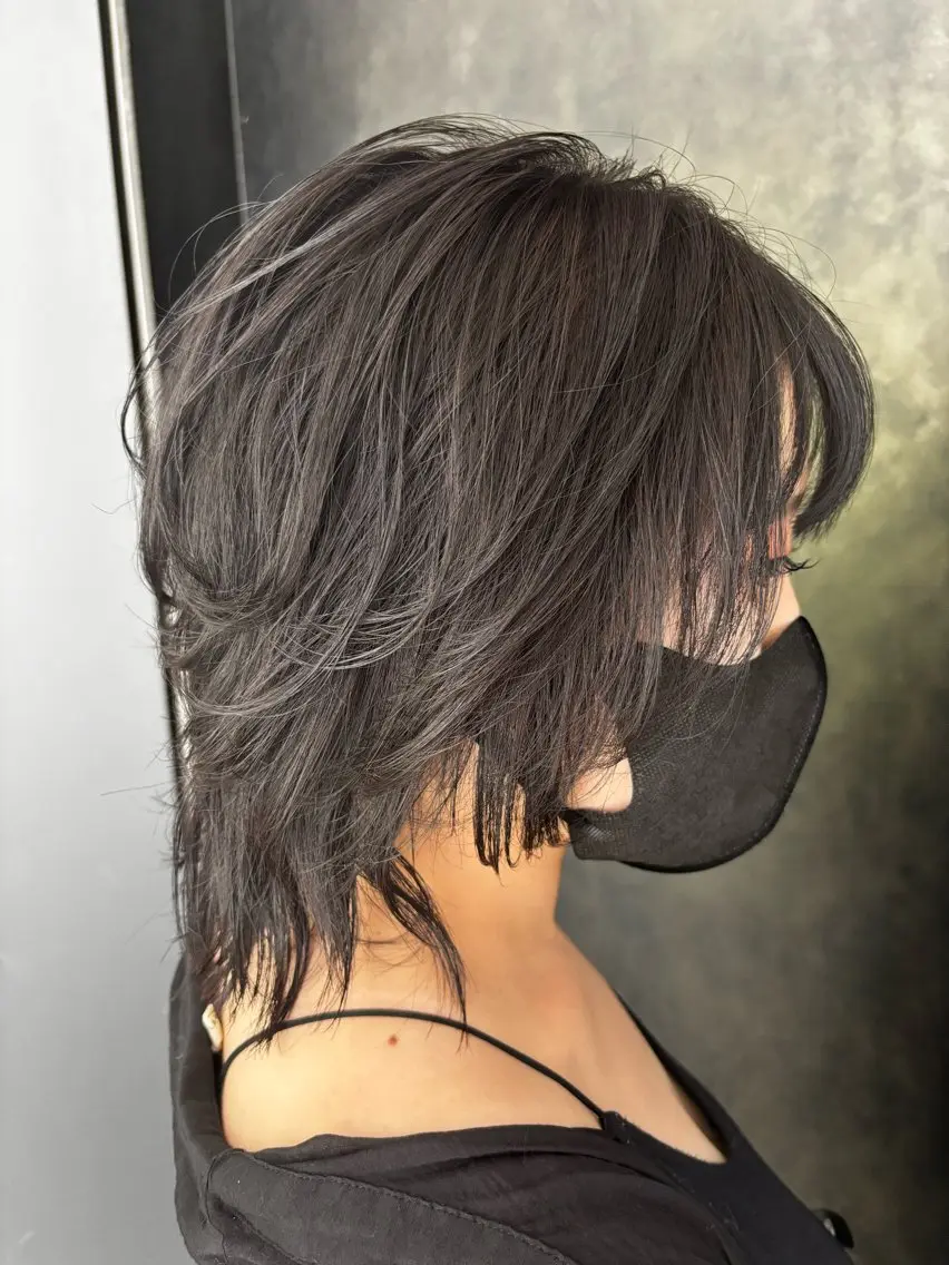 ショート カット トリートメント 似合わせ×レイヤー× 髪質改善×t.yのヘアスタイル