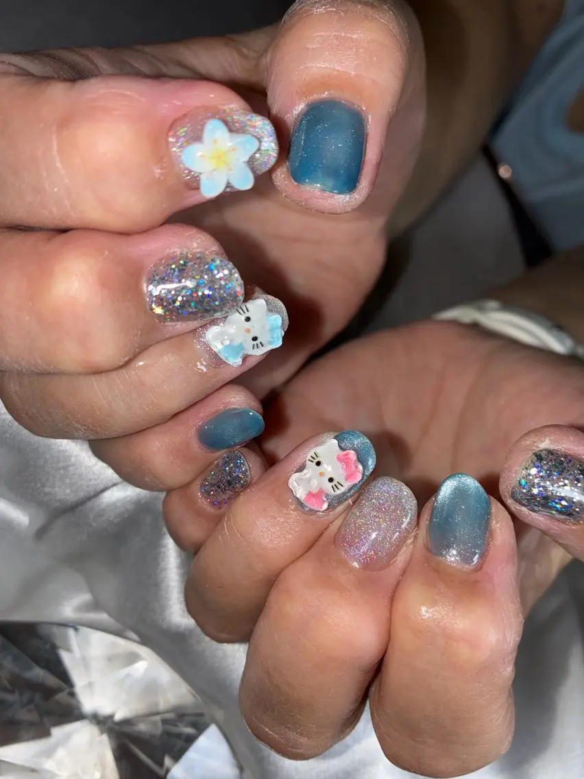 ショート ハンドネイル YOKOSUKA NAILS💅🍃のネイルデザイン