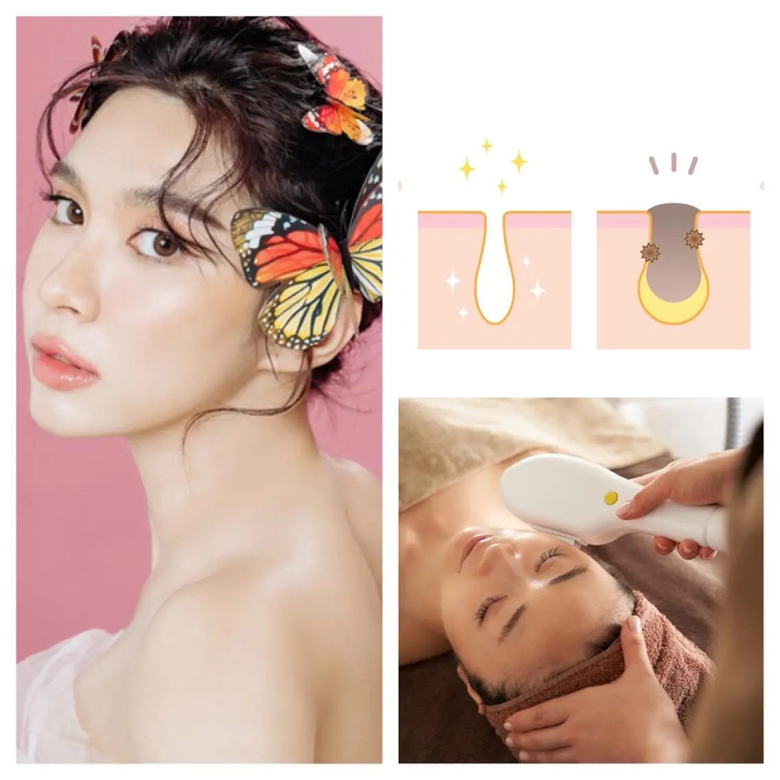 ショート カラー パーマ ヘアアレンジ メンズ キッズ ネイル マツエク・マツパ アイブロウ Chloe-クロエ- 脱毛/フェイシャルのエステ・リラクイメージ