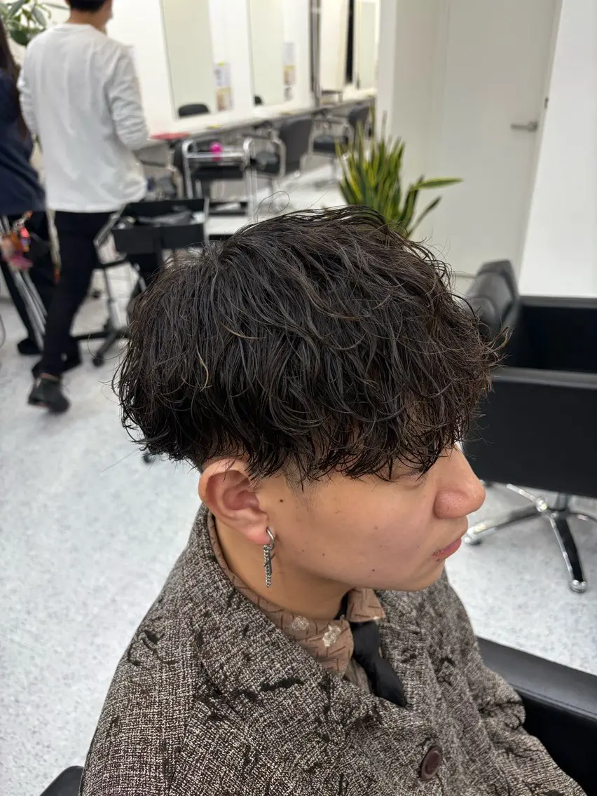 パーマ 笹江 瑞穂のヘアスタイル