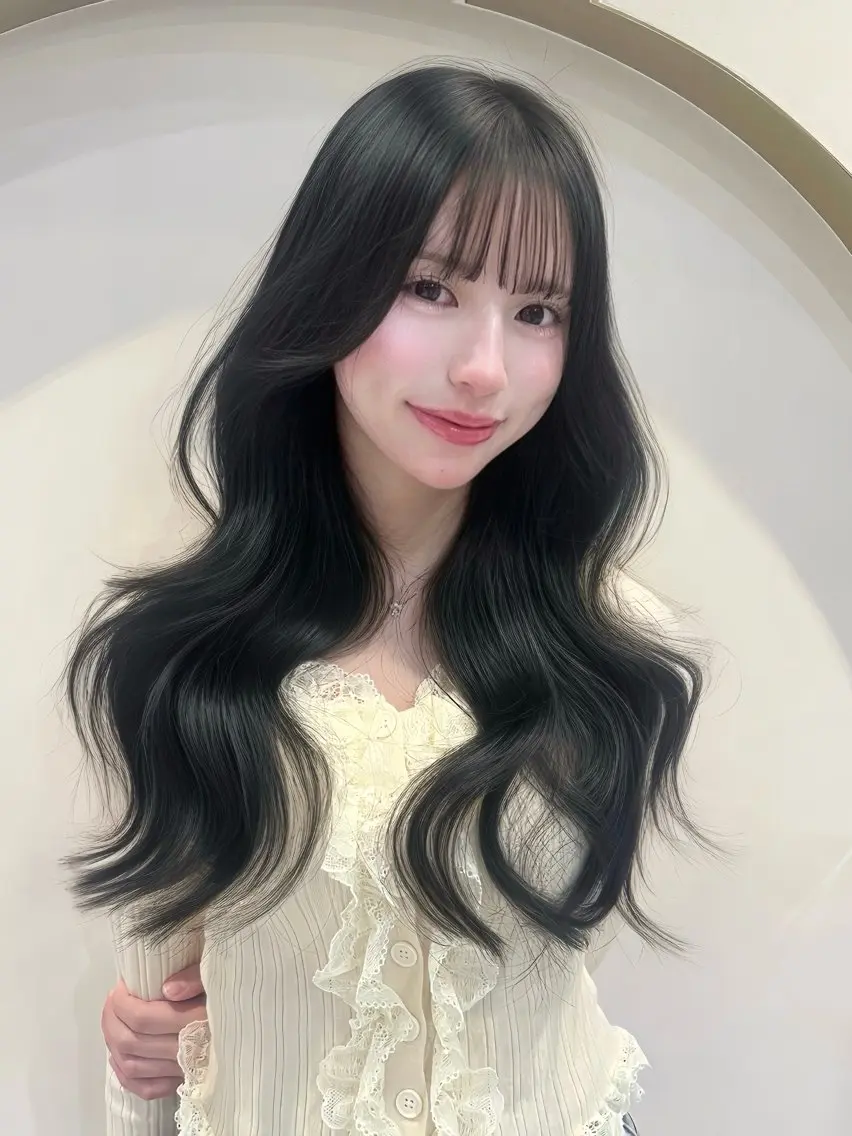 5月限定🩷透明感カラー+似合わせカット🤍(ショートNG)の写真