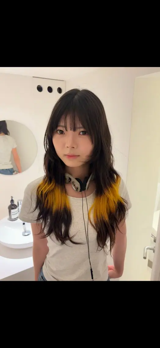 カラー ヘアカラー ケアブリーチ 🍄Kurumi🍄のヘアスタイル