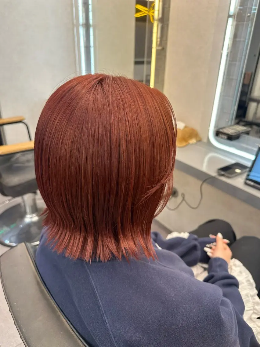 ショート カラー ヘアカラー モデル募集 🟡SUMIKAのヘアスタイル