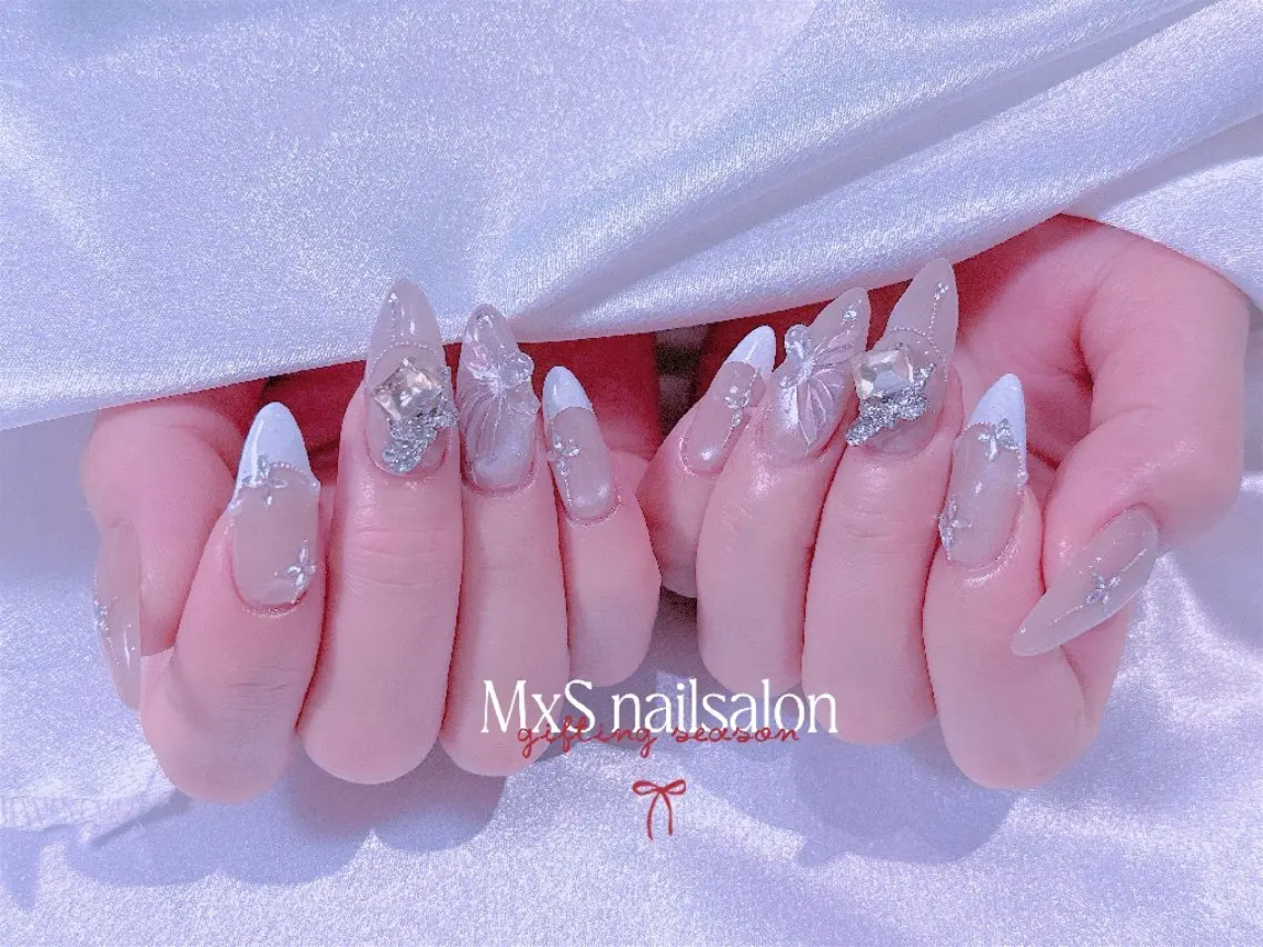 ネイル ハンドネイル ハンドケア MxS リィリィのネイルデザイン