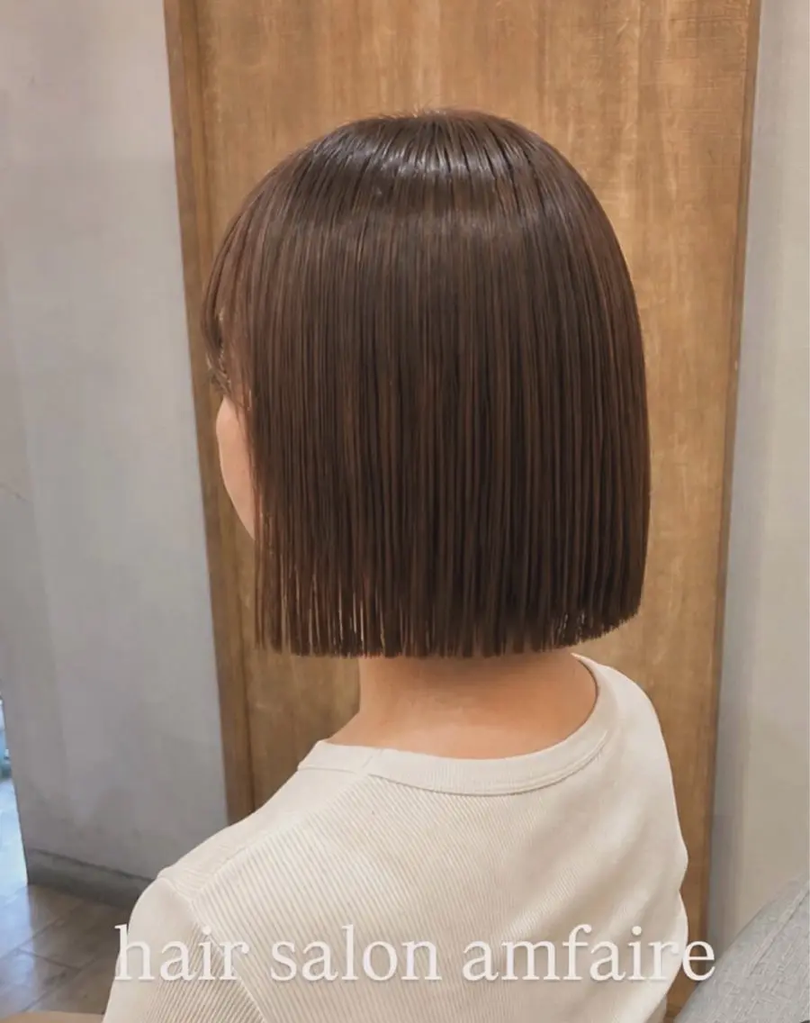 ミディアム shimizu .のヘアスタイル