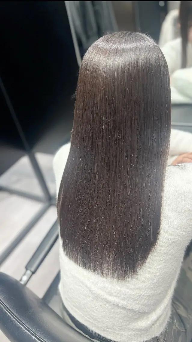 ロング カット ヘアカラー トリートメント 髪質改善/まつ毛 Suzuhoのマツエク・マツパデザイン