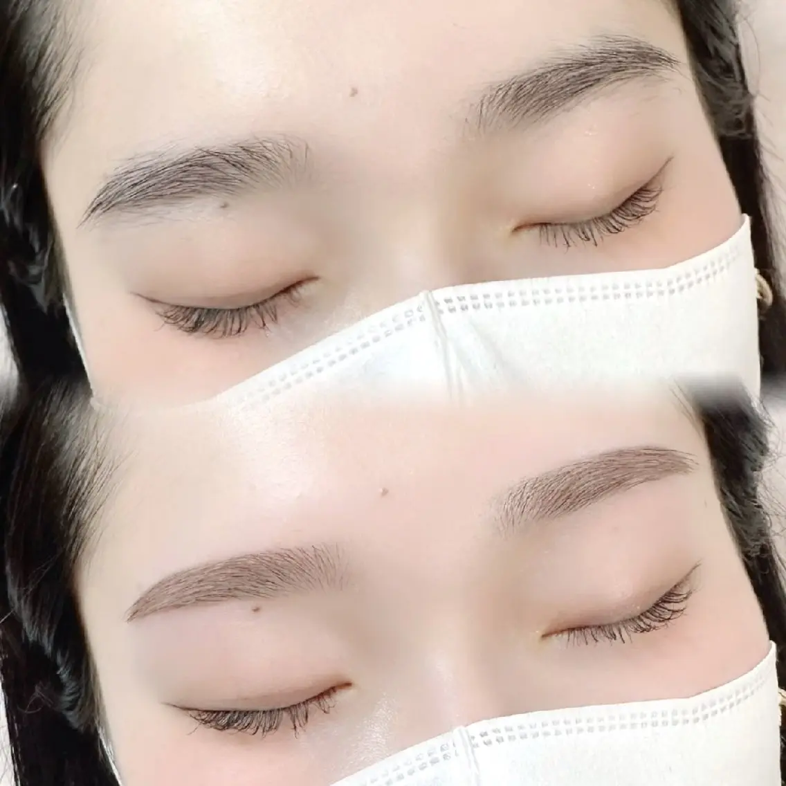 アイブロウ 眉毛ワックス脱毛 feliz eyelistのマツエク・マツパデザイン