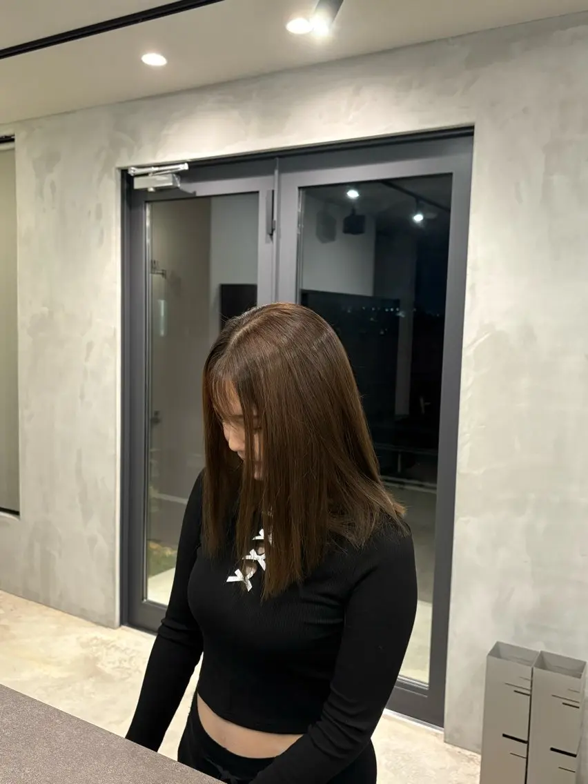 カラー 宮島 華湖のヘアスタイル