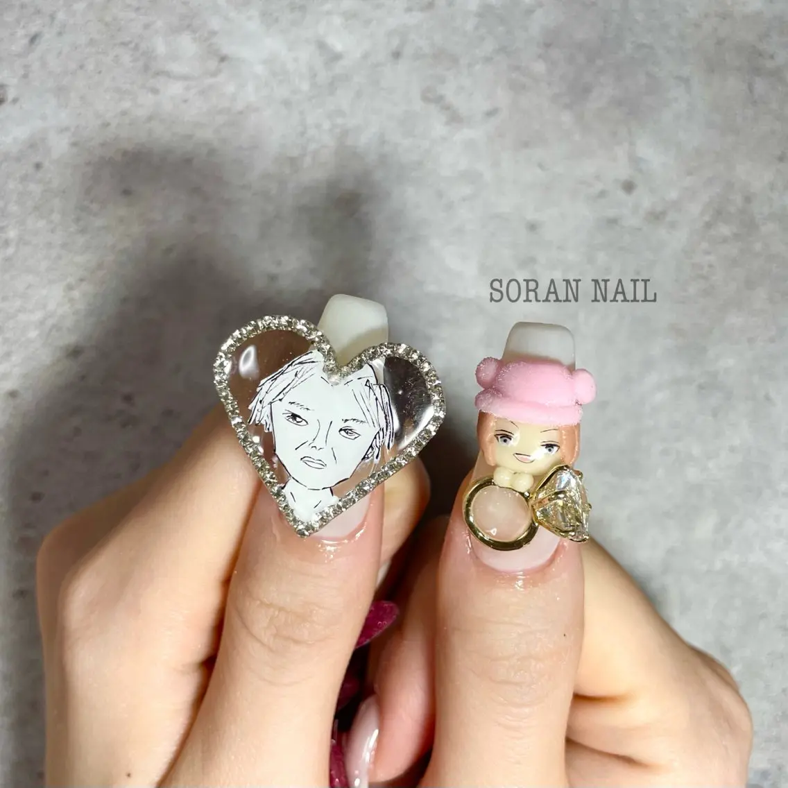 ハンドネイル フットネイル soran nailのネイルデザイン
