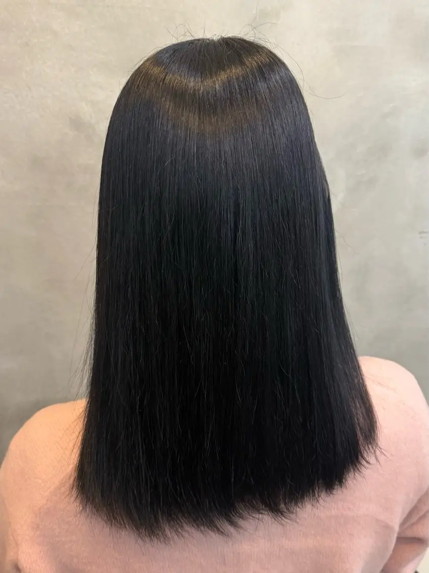 セミロング ヘアカラー トリートメント モデル様募集中/ 吉祥寺/ほえみのヘアスタイル