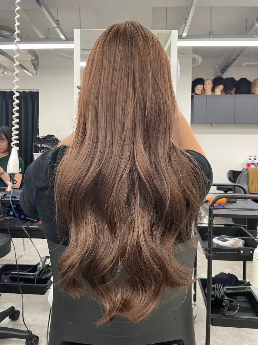 カラー natsuki💘 透明感カラー💘✨のヘアスタイル