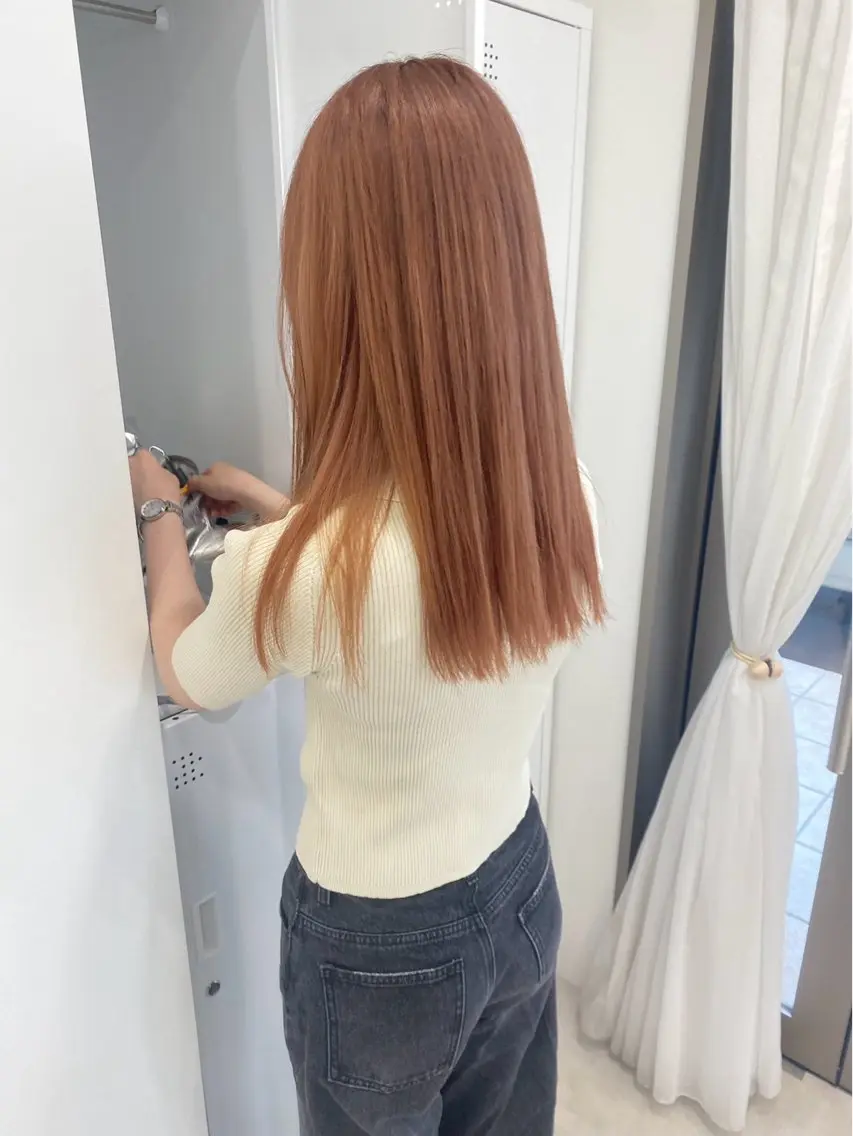 カラー カラー/ブリーチ モデル募集 柴田のヘアスタイル