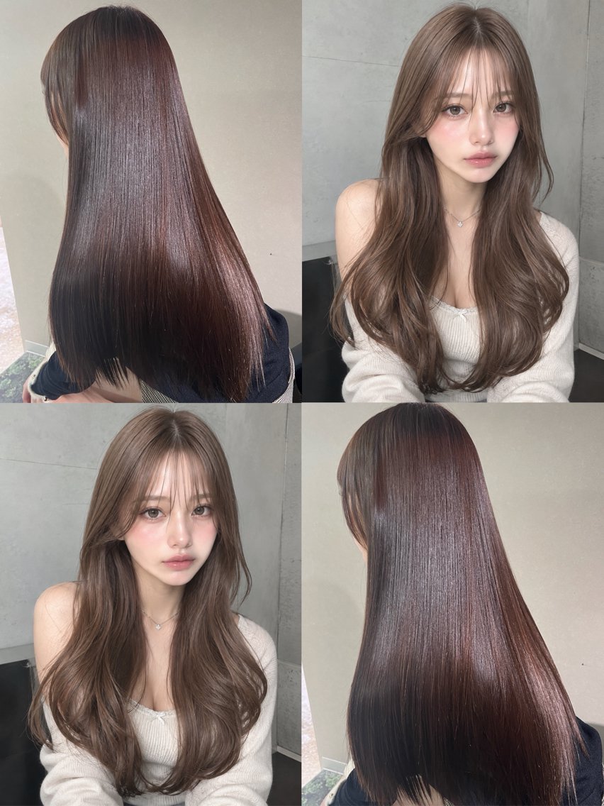 カラー 💖ブリーチ縮毛矯正 髪質改善💖ケンシンのヘアスタイル