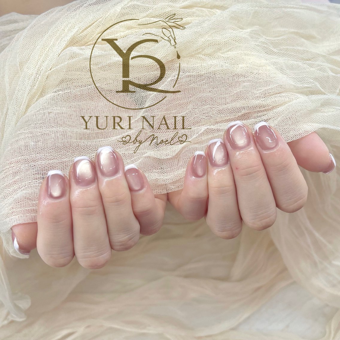 ネイル チークネイル フットネイル フレンチネイル グラデーション キラキラネイル ハンドネイル フットネイル ハンドケア YURI Nail Funabashiのネイルデザイン