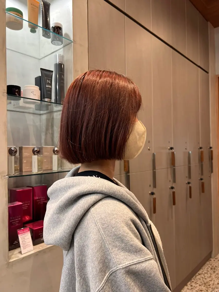 ショート カラー 透明感カラー ヘアカラー elima. 池田紗矢香💝のヘアスタイル