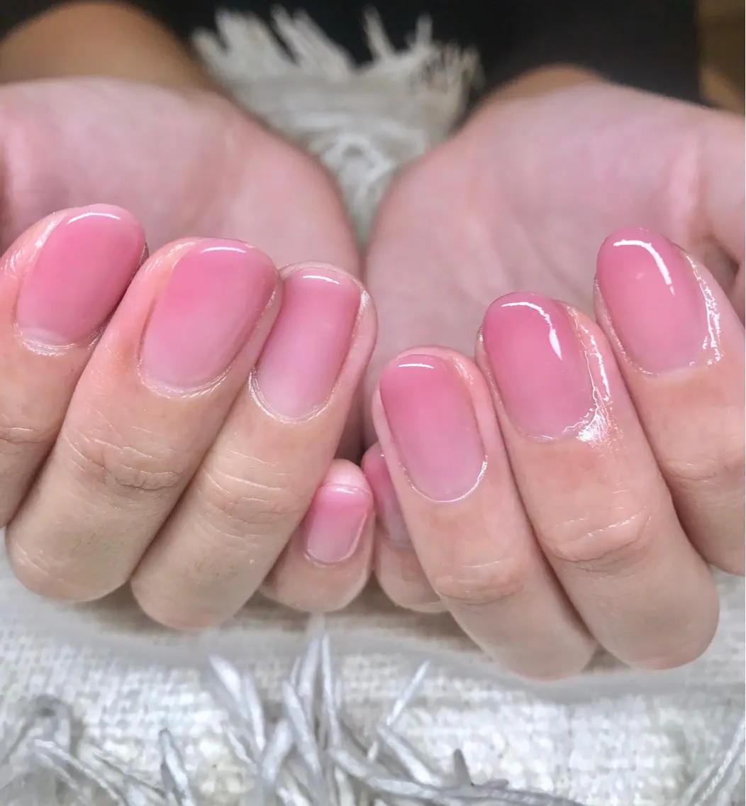 ショート カラー パーマ ヘアアレンジ メンズ ネイル マツエク・マツパ グラデーションカラー グラデーション el. by Aoのネイルデザイン