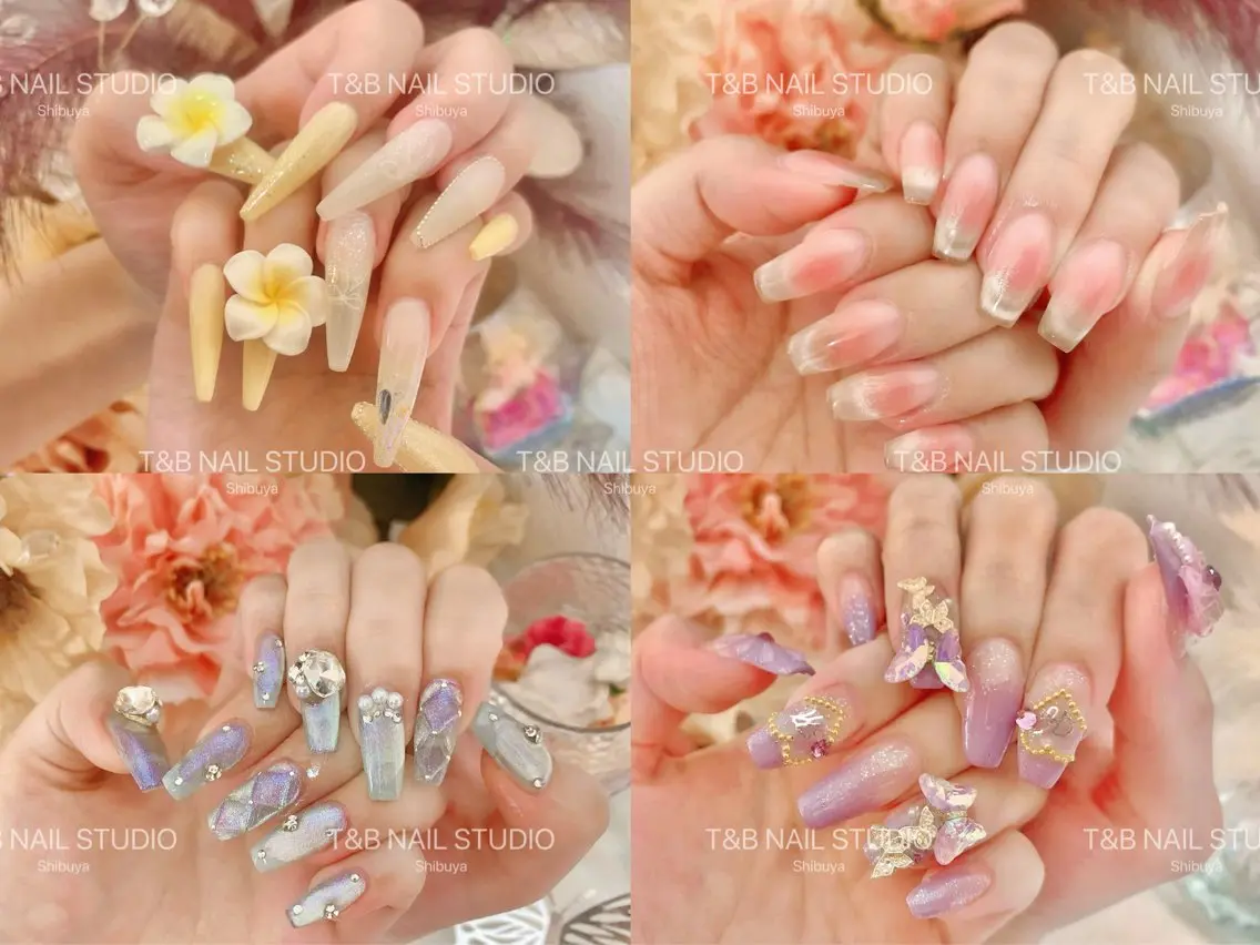 ネイル ハンドネイル ゆり T&Bネイル渋谷店のネイルデザイン