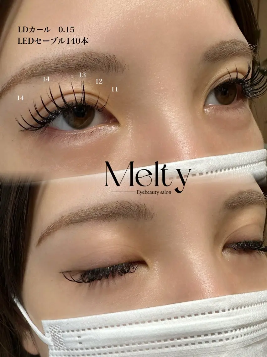 マツエク・マツパ マツエク Melty🍬 Mizukiのマツエク・マツパデザイン
