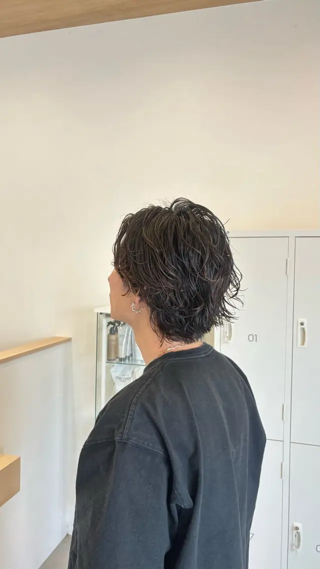 パーマ メンズ カット パーマ Agu. / KAEDEのヘアスタイル
