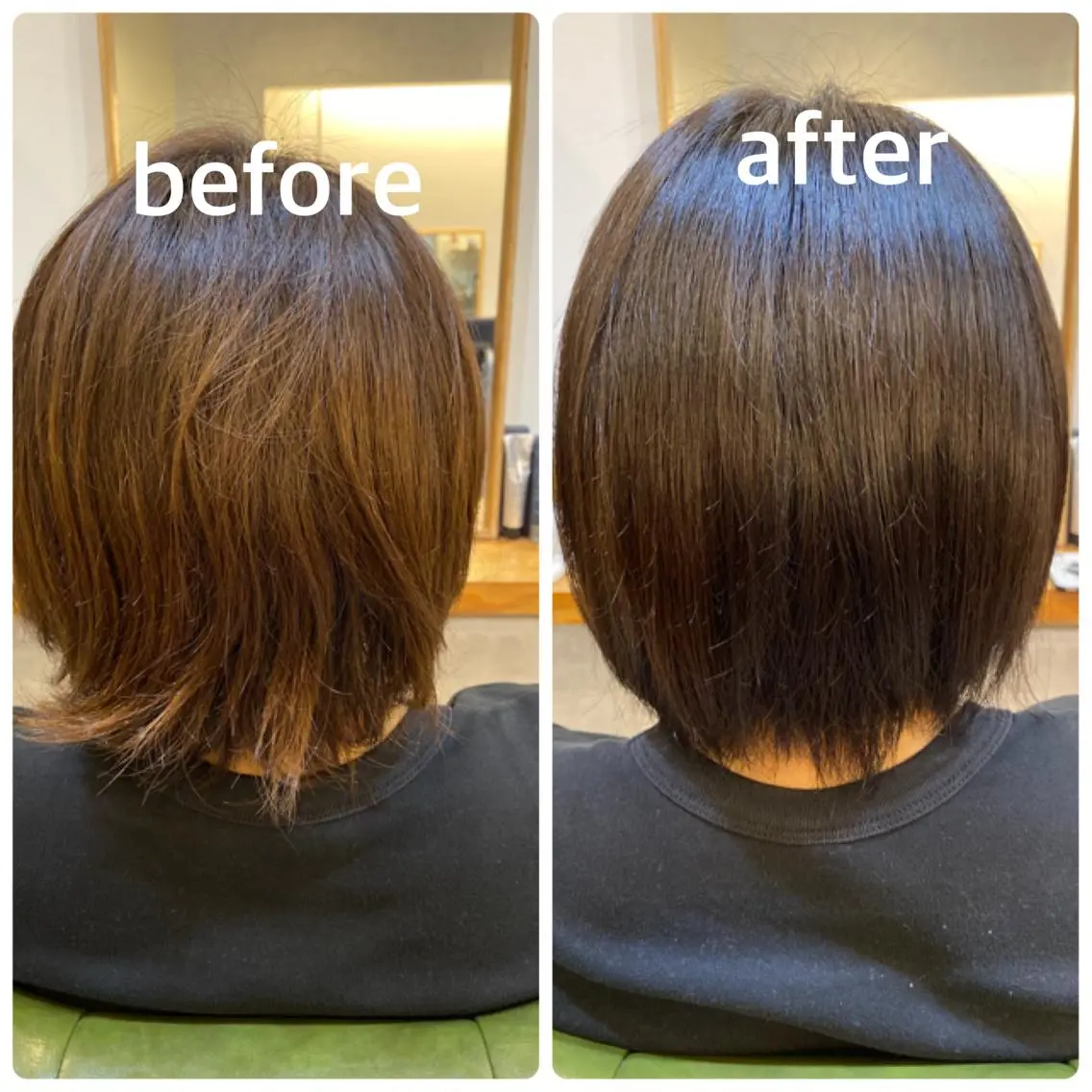 ショート カラー カット ヘアカラー トリートメント エイト ウメダのヘアスタイル