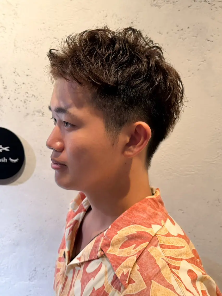 ショート メンズ 小嵩 峻平のヘアスタイル