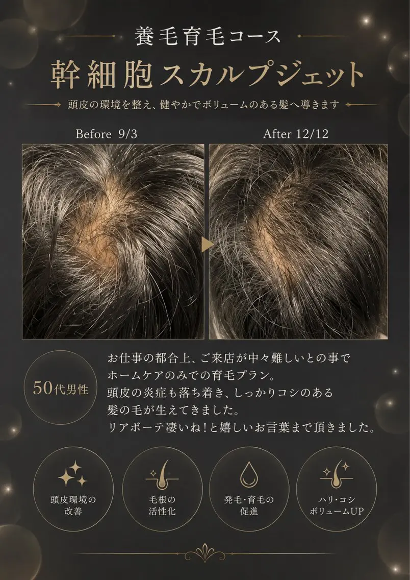 メンズ BLOSSOM 菊地幸子のエステ・リラクイメージ