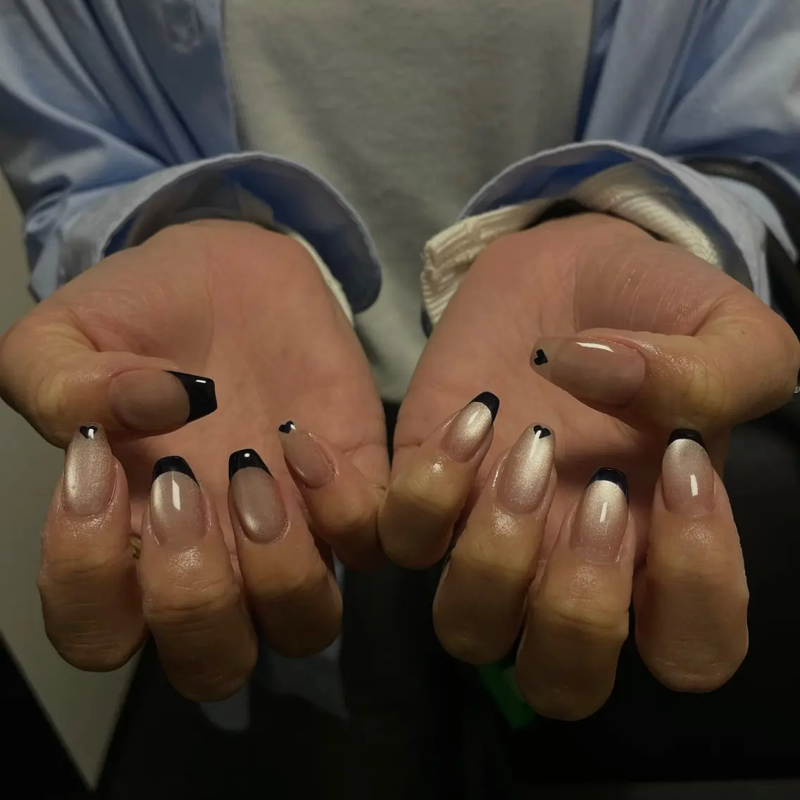 ネイル マグネットネイル ハンドネイル Ann nailのネイルデザイン