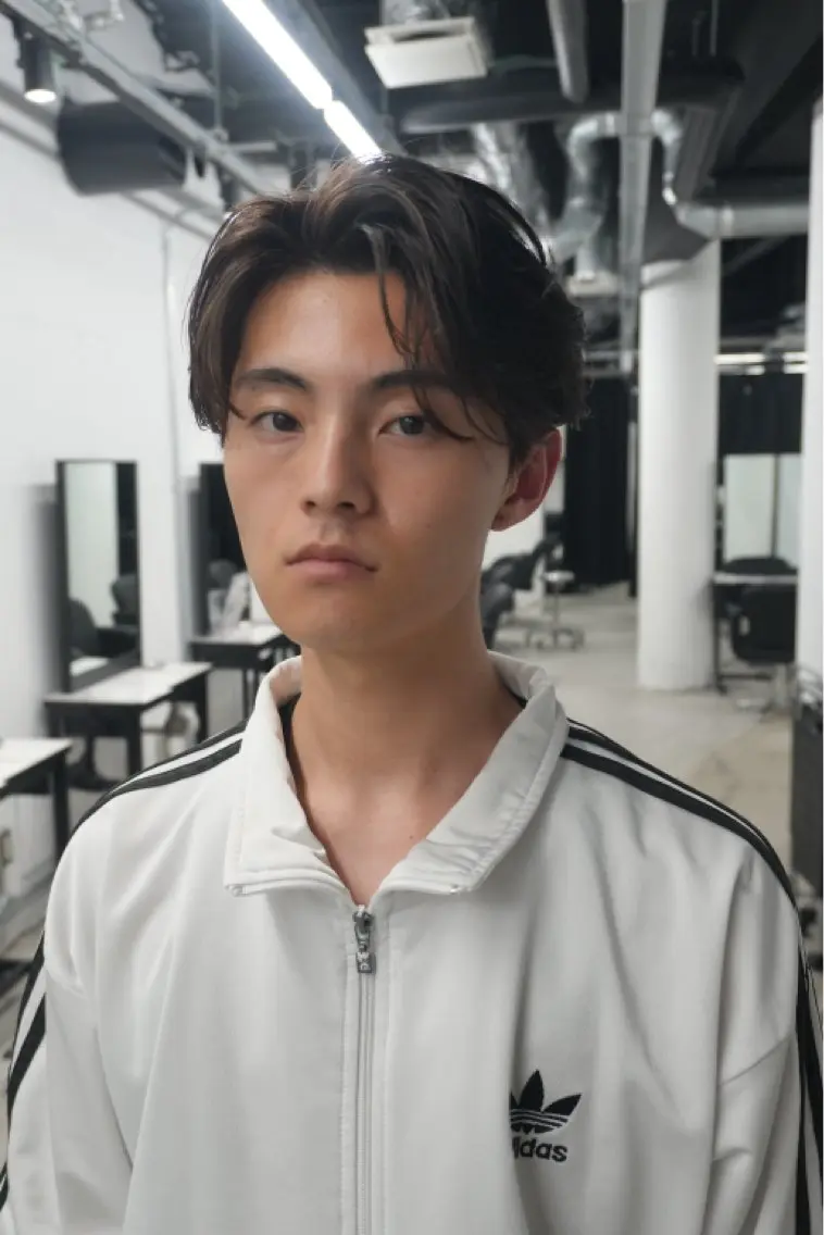 パーマ メンズ カット 【pia】 江田岳斗のヘアスタイル
