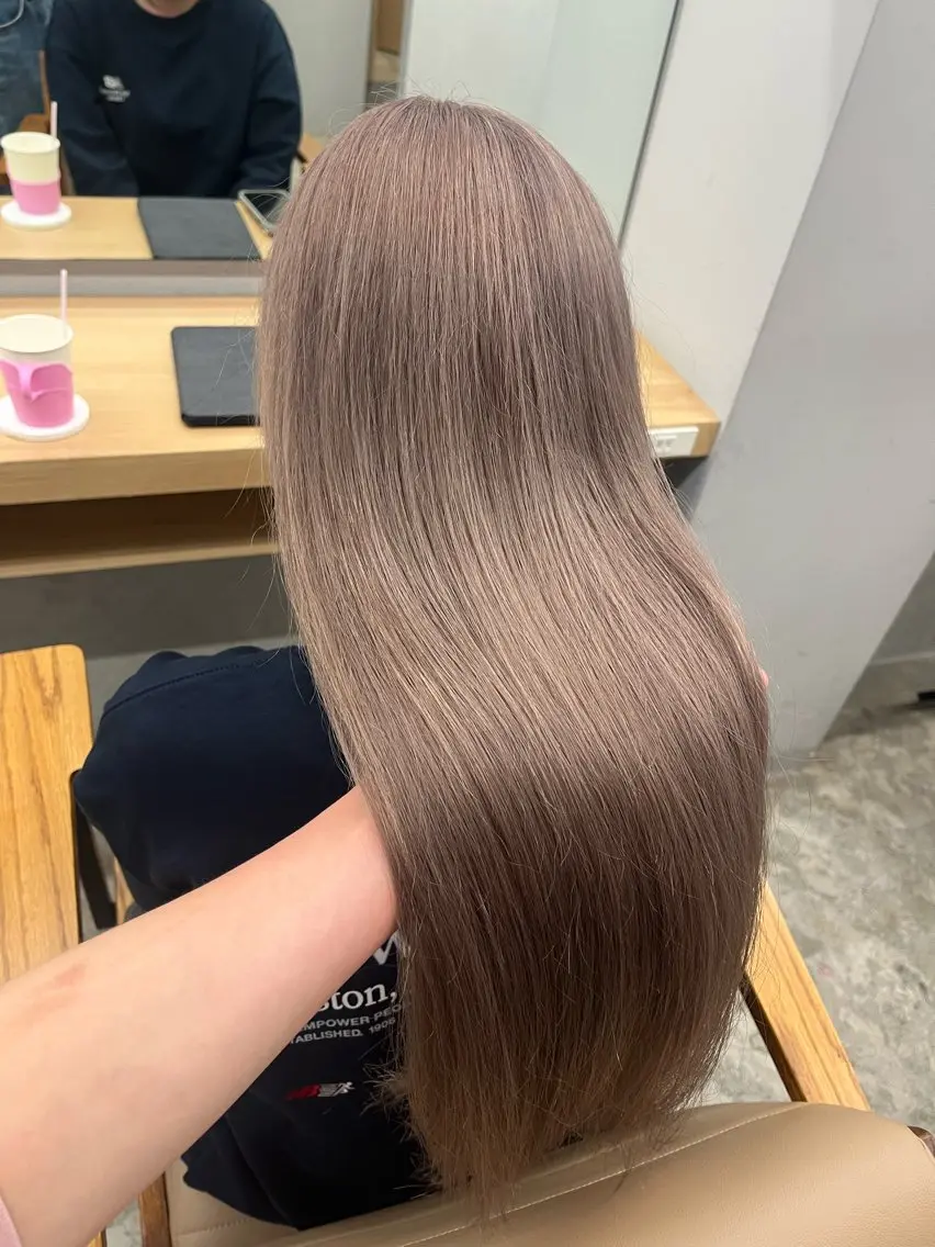 ロング カット ヘアカラー libero/柏 HARUNA🎀のヘアスタイル