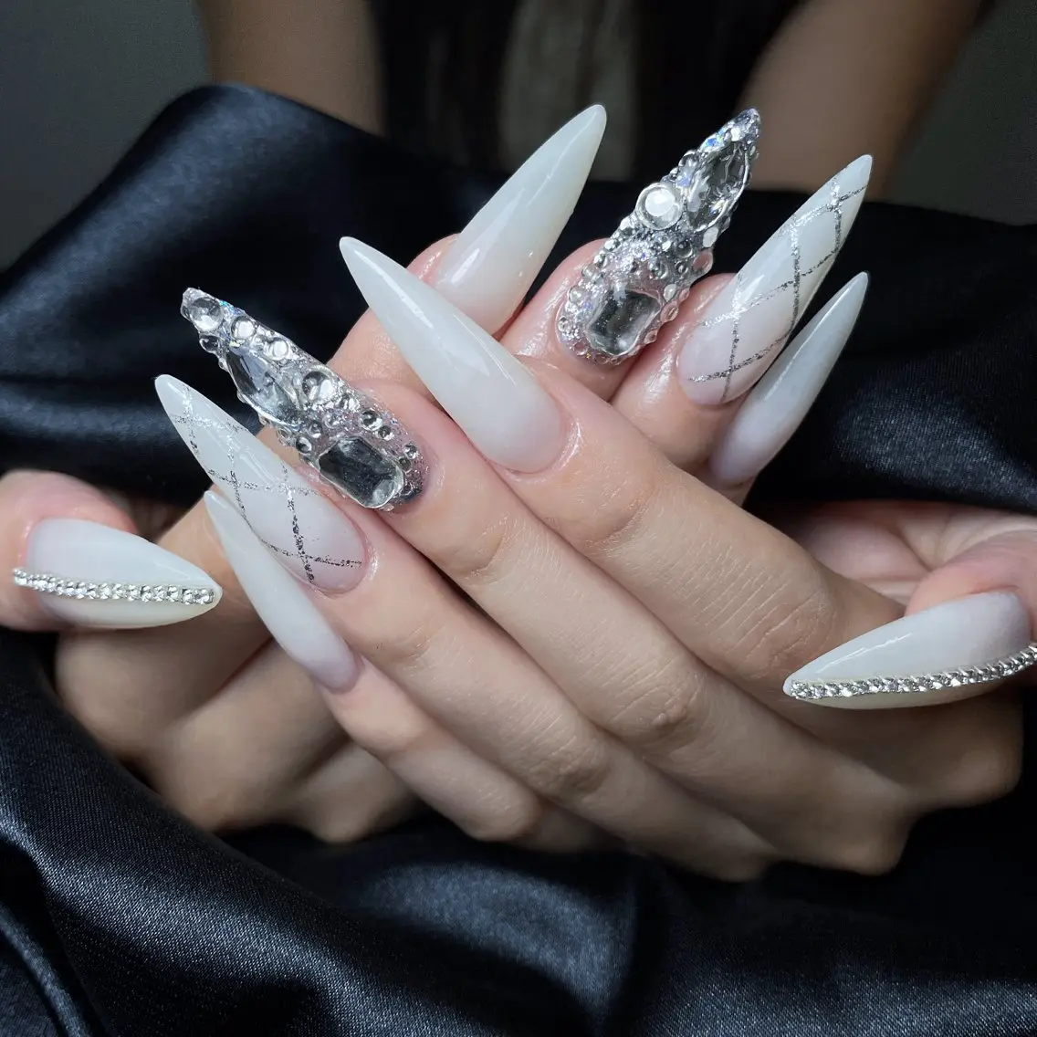 ネイル チークネイル 桜ネイル 長さ出し フットネイル ジェルネイル ハンドネイル YURI NAILのネイルデザイン