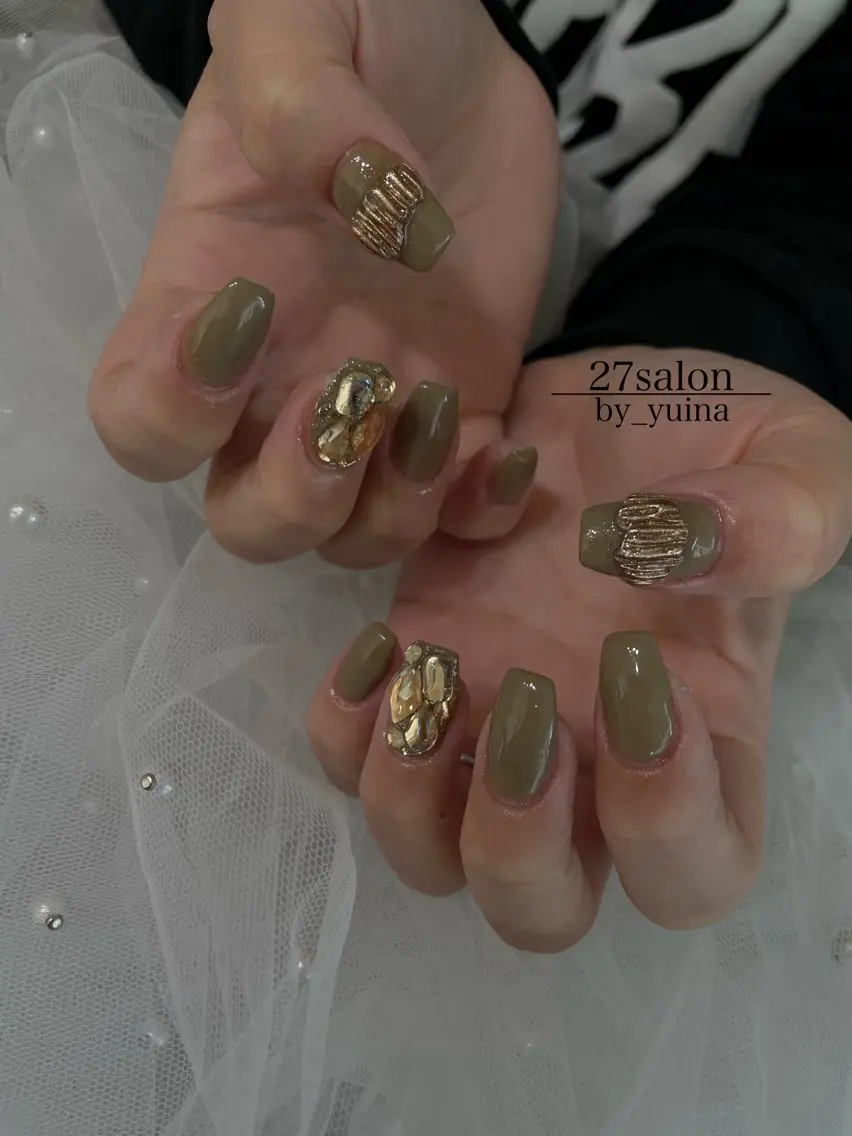ネイル ハンドネイル 27salon yuinaのネイルデザイン