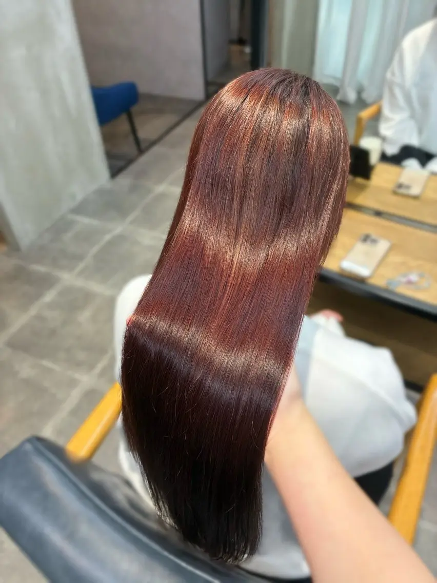 カラー ブリーチ ブラウンカラー 透明感カラー ブリーチなしカラー ピンクカラー ヘアカラー トリートメント 透明感カラー🌟梅田 🌟Shinobuのヘアスタイル
