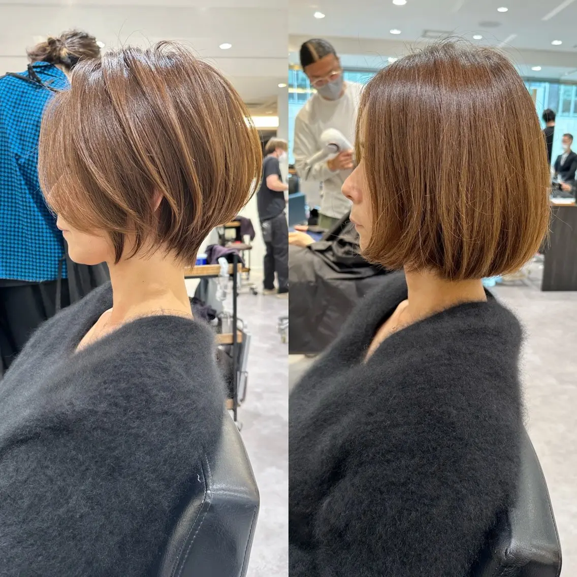ショート カラー カット ヘアカラー トリートメント ショート特化/ 似合わせ MARIAのヘアスタイル