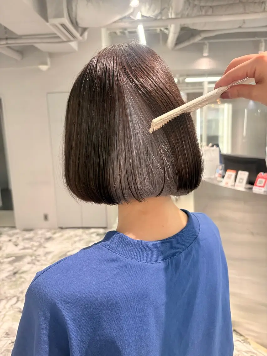 カラー ヘアカラー トリートメント Haru/ブリーチ /ダブルカラーのヘアスタイル