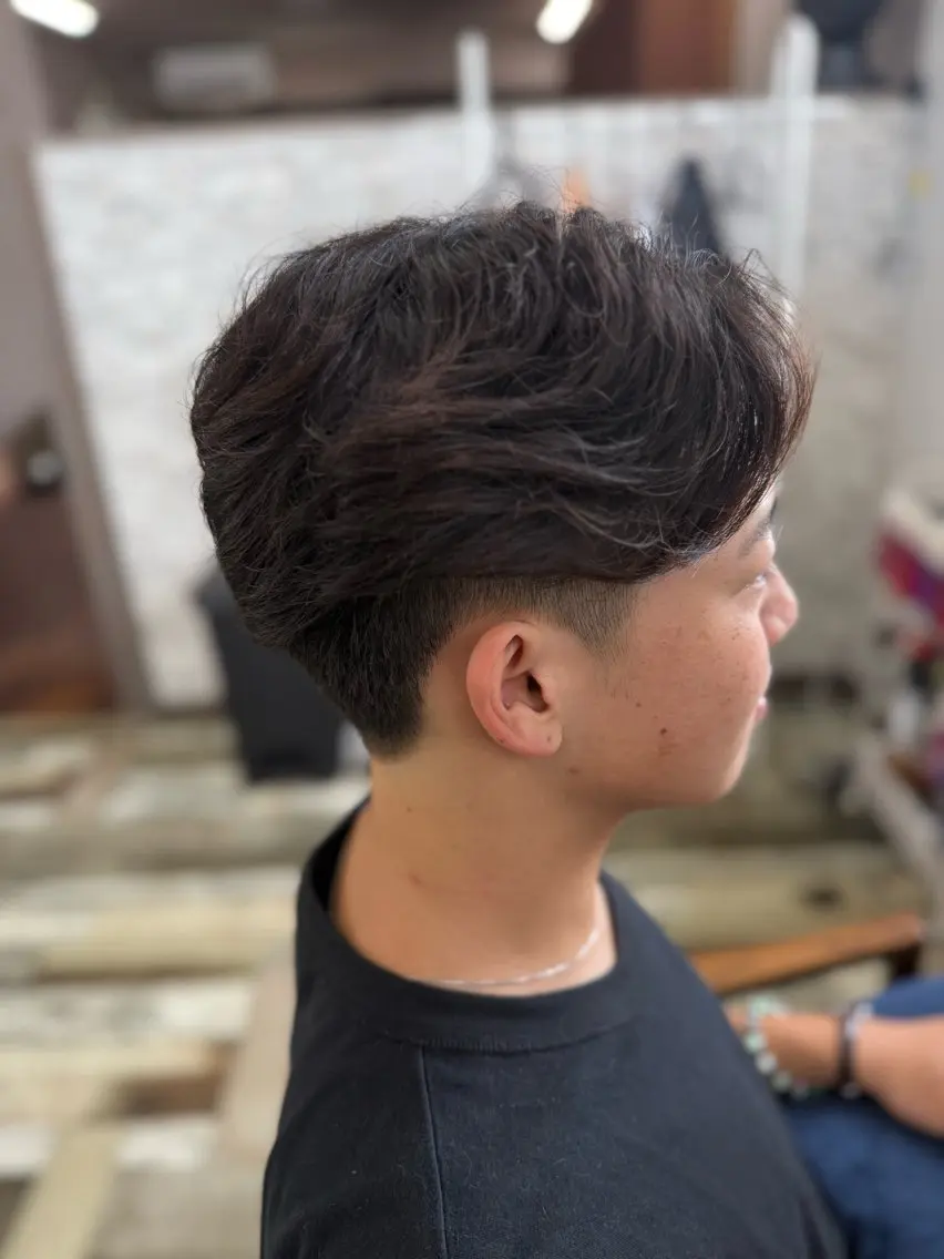 メンズ カット ヘッドスパ 中西 広人のヘアスタイル