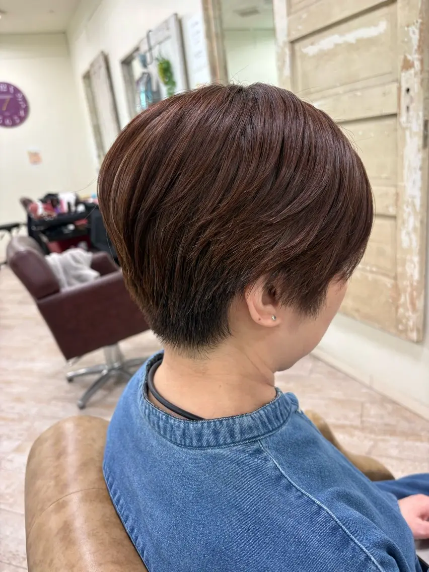 ショート 菊地 映香のヘアスタイル