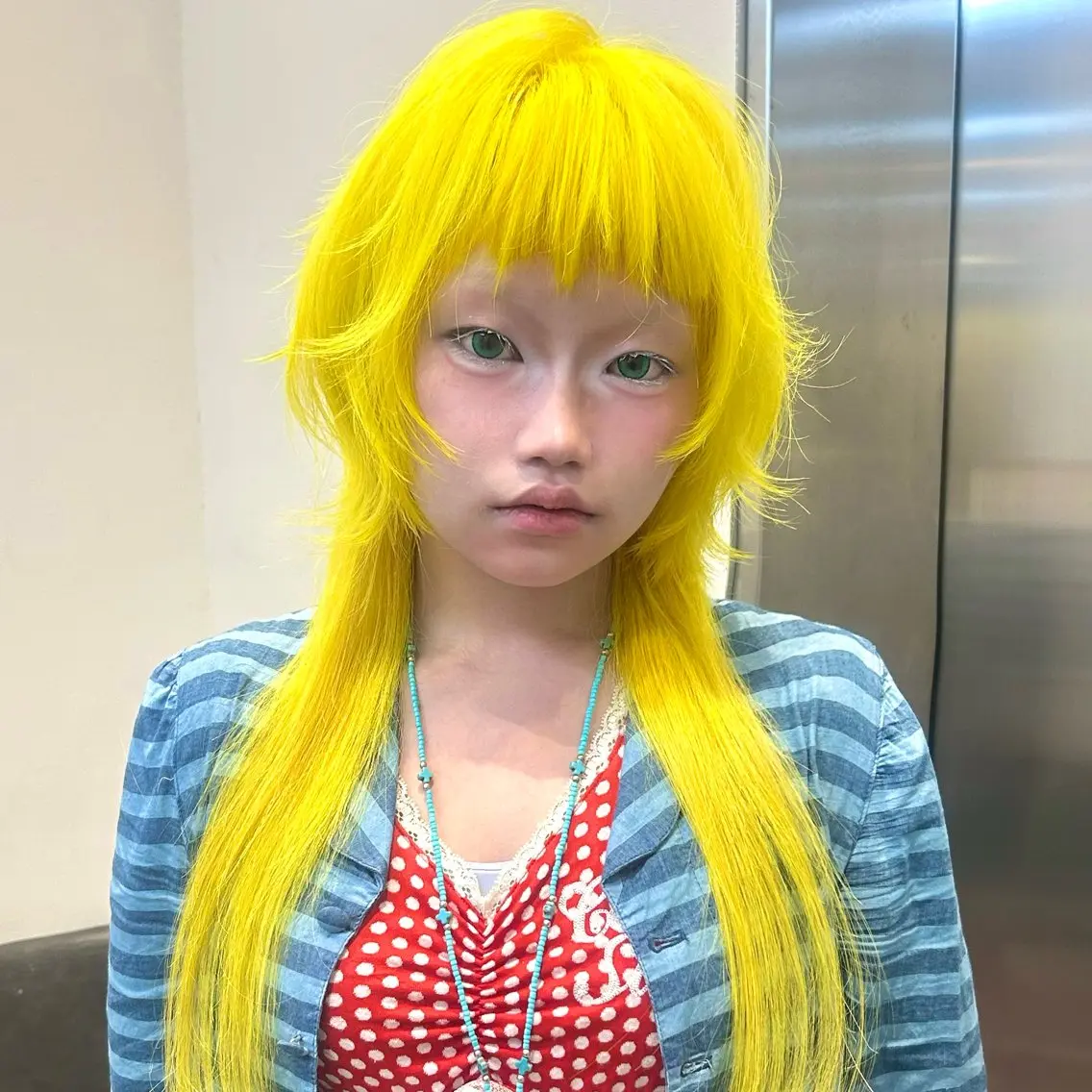 ロング カラー ハイトーンカラー レイヤーカット レイヤーカット♡ のぐちまおのヘアスタイル
