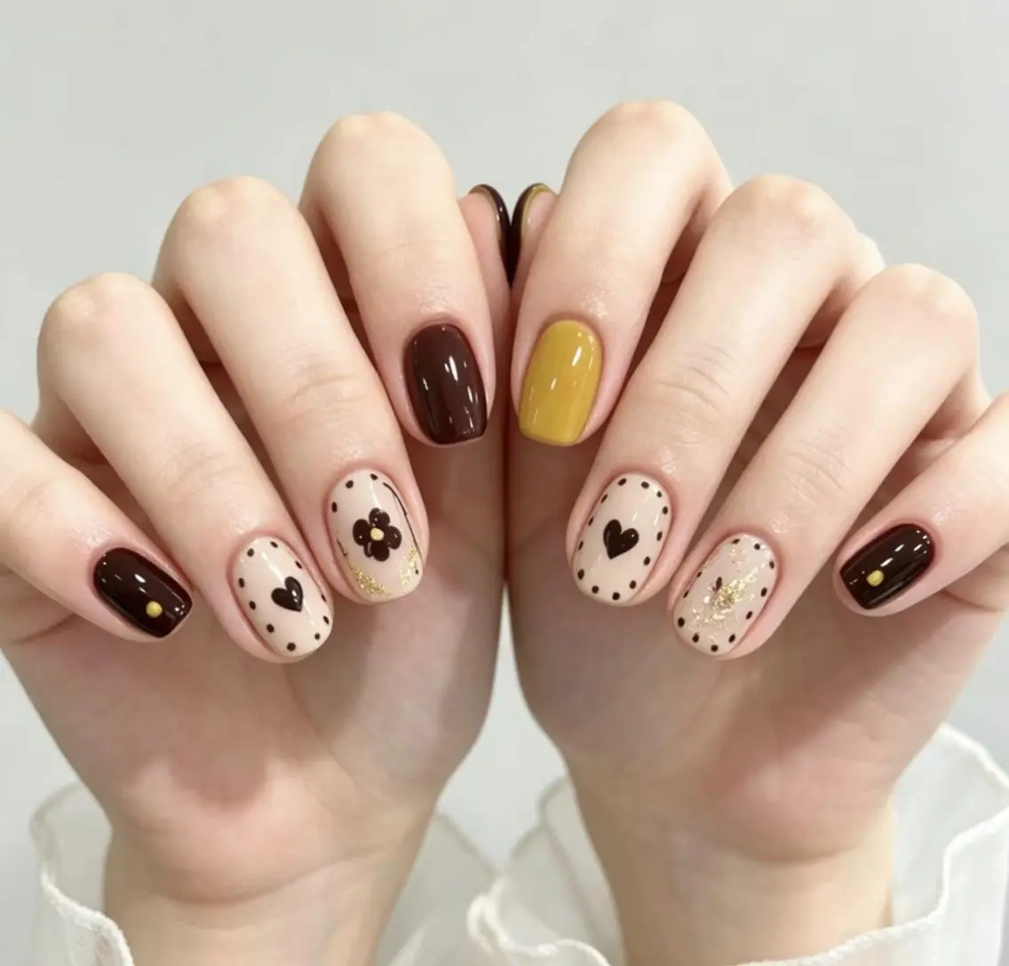 ネイル 韓国ネイル ワンホンネイル ami ｜韓国っぽnailのネイルデザイン
