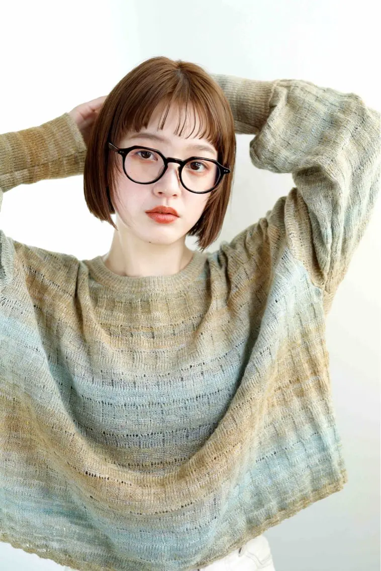 ショート よしずみ れいなのヘアスタイル