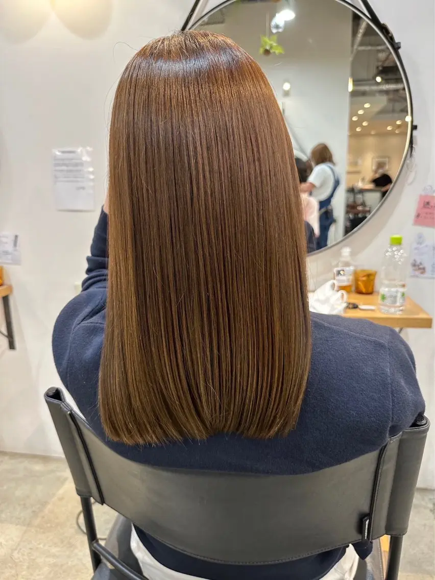 プレミアム髪質改善ストレート＋カット💫💫の写真