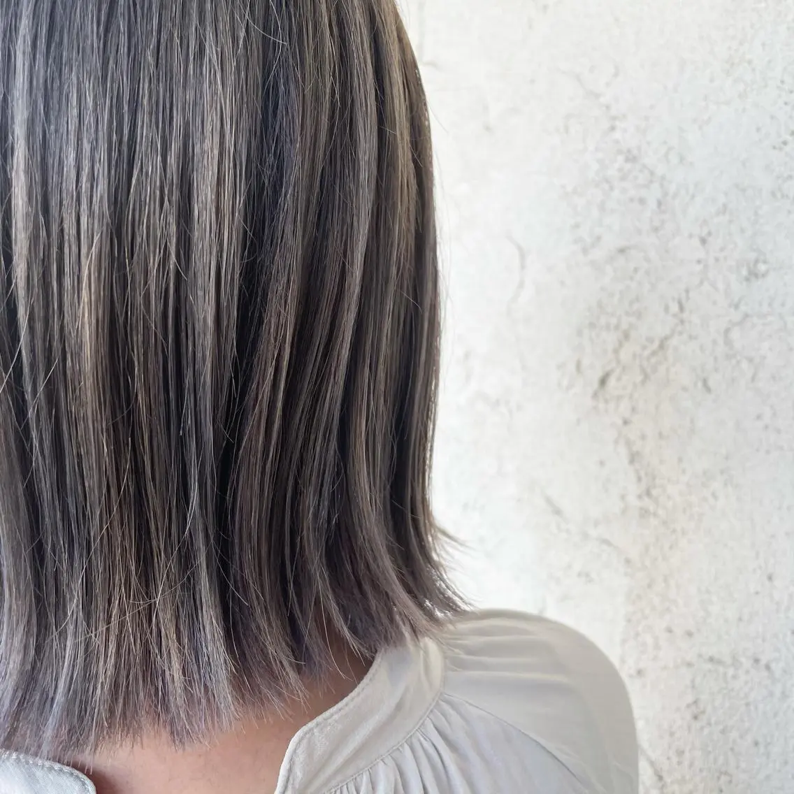 ミディアム カット エクステ しもかわ かほのヘアスタイル