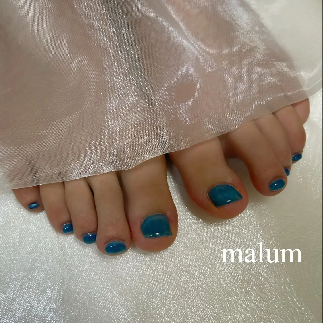 ネイル フットネイル malum nailのネイルデザイン