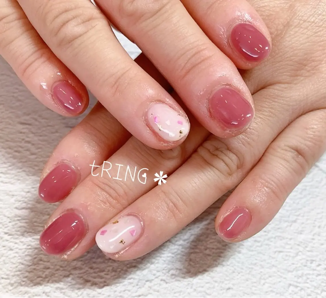 ネイル ハンドネイル tRING* しいの木台のネイルデザイン