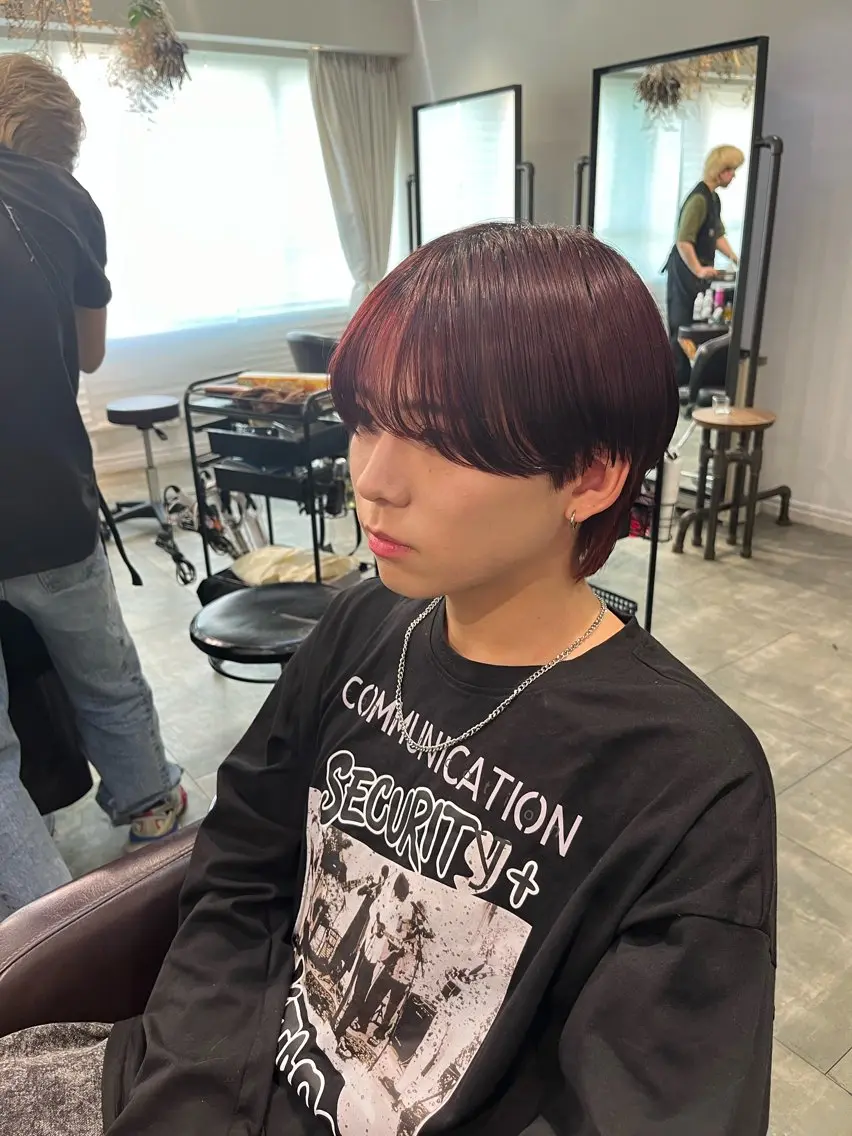 【メンズ限定】メンズカット+縮毛矯正/¥11500の写真