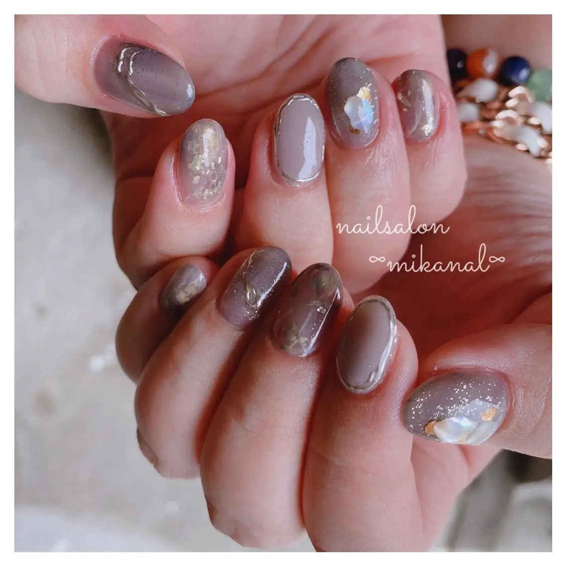 ネイル ハンドネイル nailsalon ∞ ﾐｶﾅﾙ ∞のネイルデザイン