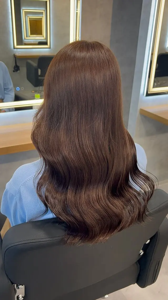 ロング カラー ヘアアレンジ ベージュカラー ブリーチ ブラウンカラー ブリーチなしカラー ヘアカラー ブリーチなしの達人 🌈KAITOのヘアスタイル