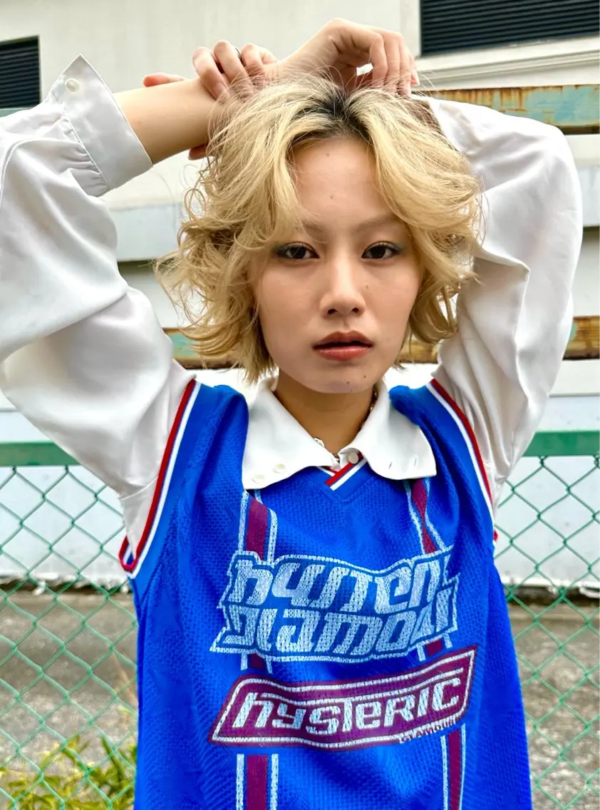 ショート カラー ヘアカラー トリートメント 田中 泰正のヘアスタイル