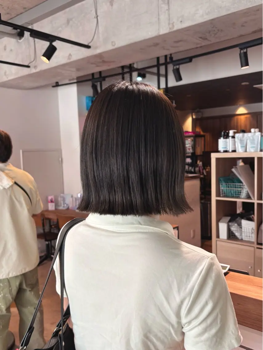 【透明感カラー☘️】オリーブ、ベージュカラーの写真